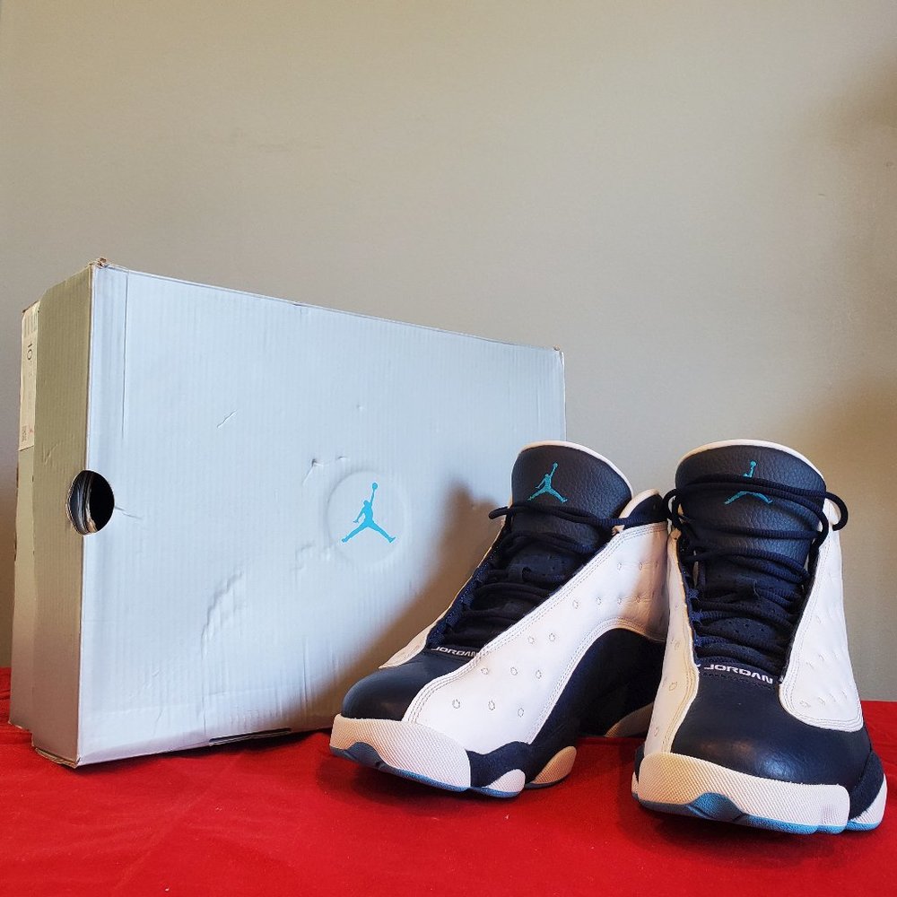 Air Jordan Retro Obsidian 13 Powder Blue WITH BOX